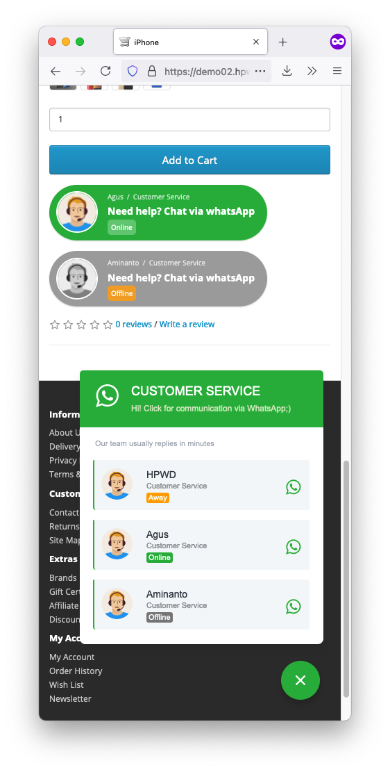 Chat free for opencart live Chatbot for